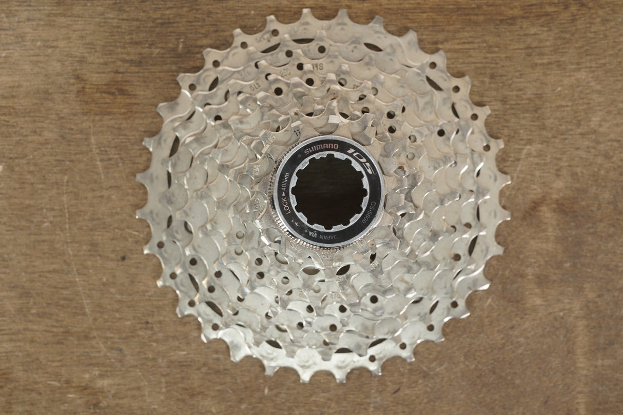 11-32T Shimano 105 CS-5800 11 Speed Road Cassette 304g
