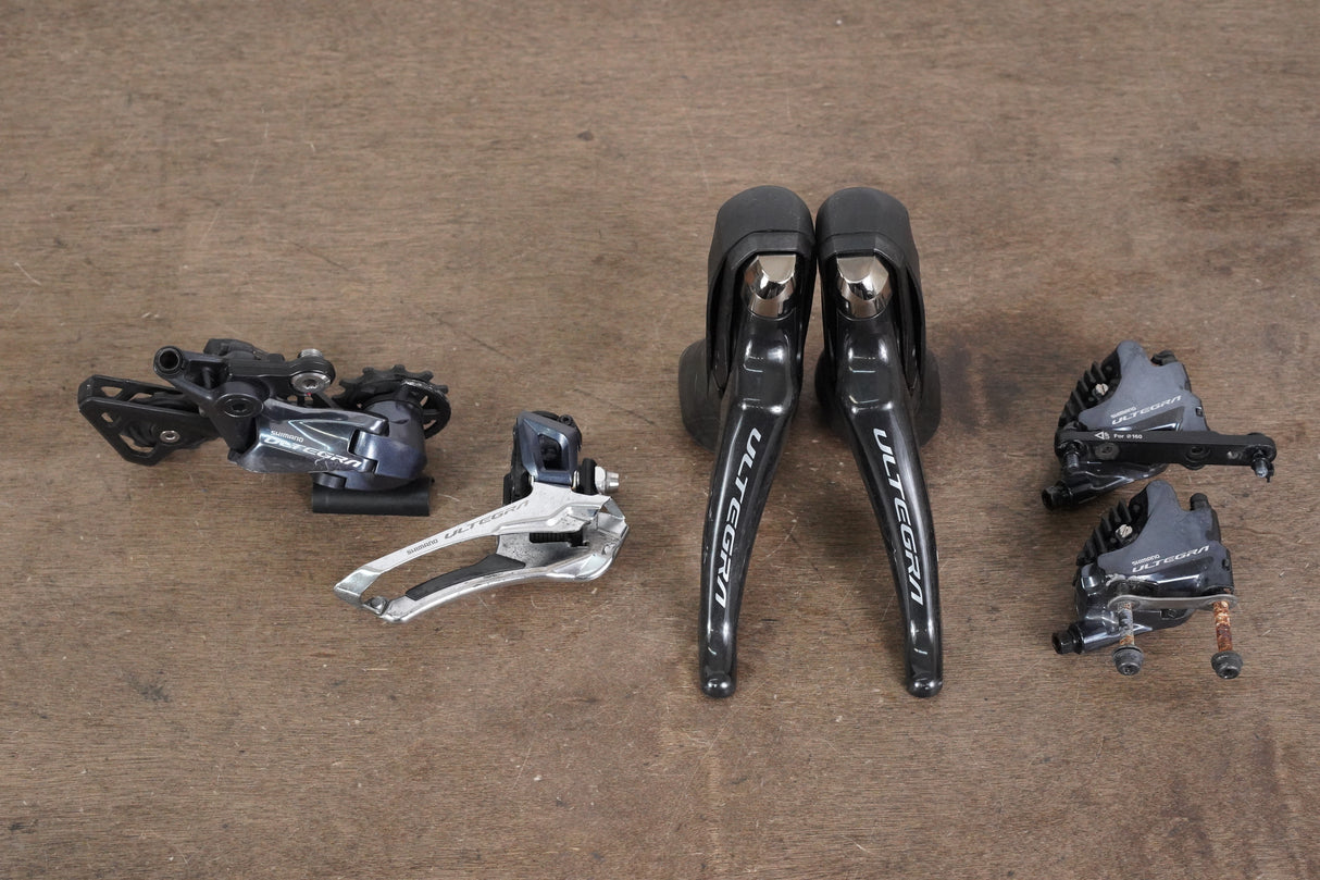 Shimano Ultegra R8000 GS 11 Speed Mechanical Disc Brake Road Groupset 8000
