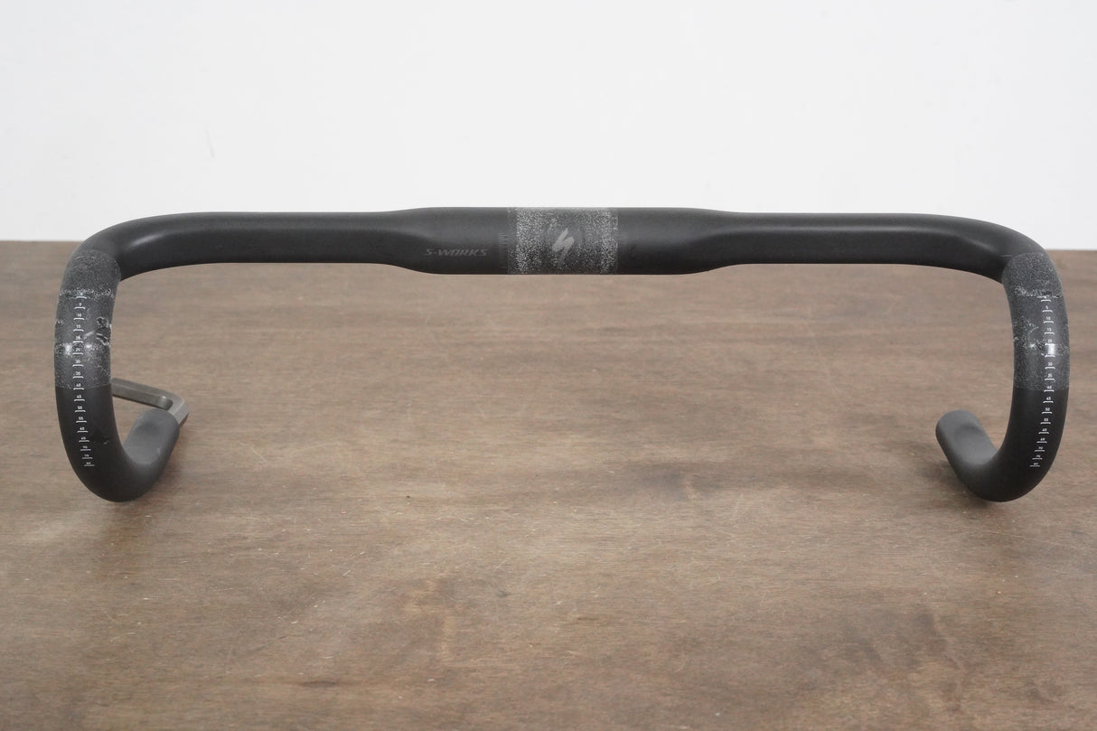 42cm Specialized S-WORKS Shallow Bend Carbon Compact Road Handlebar 31.8mm