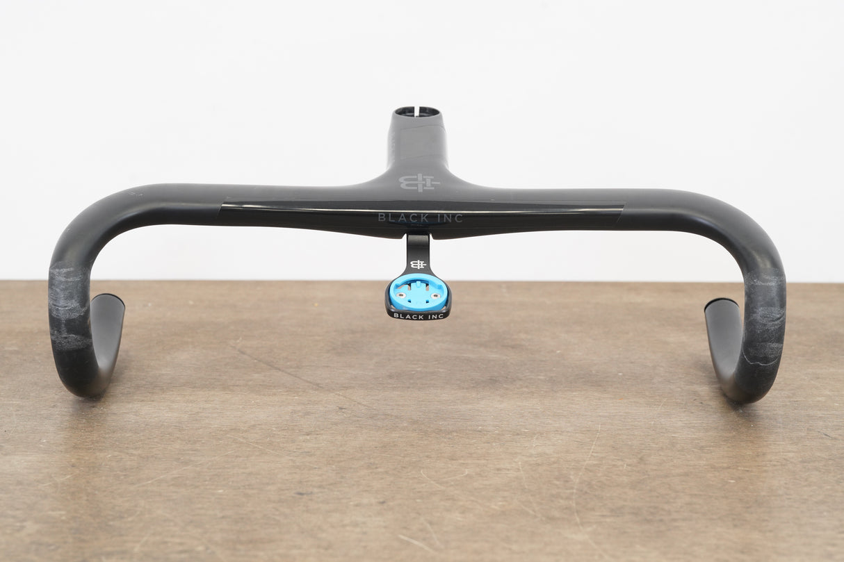 40cm 120mm -6 Degree Black Inc. Carbon Barstem Handlebar + Mount 1 1/8"
