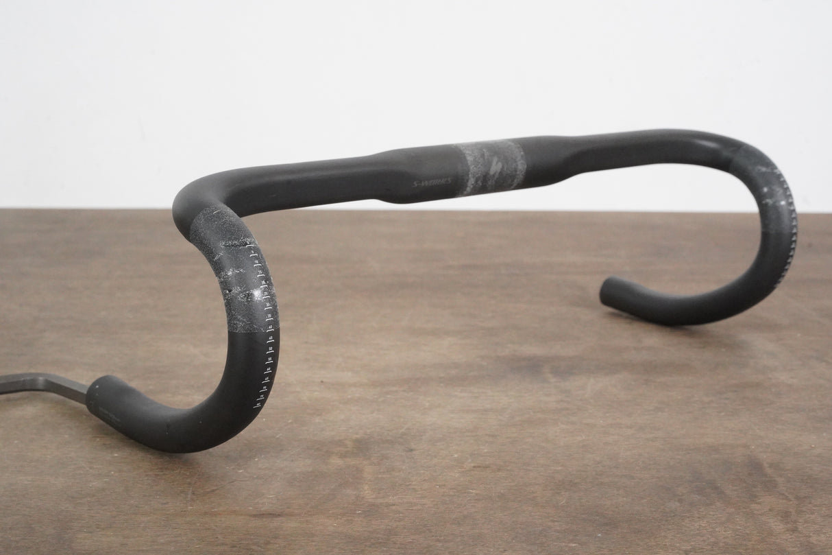 42cm Specialized S-WORKS Shallow Bend Carbon Compact Road Handlebar 31.8mm
