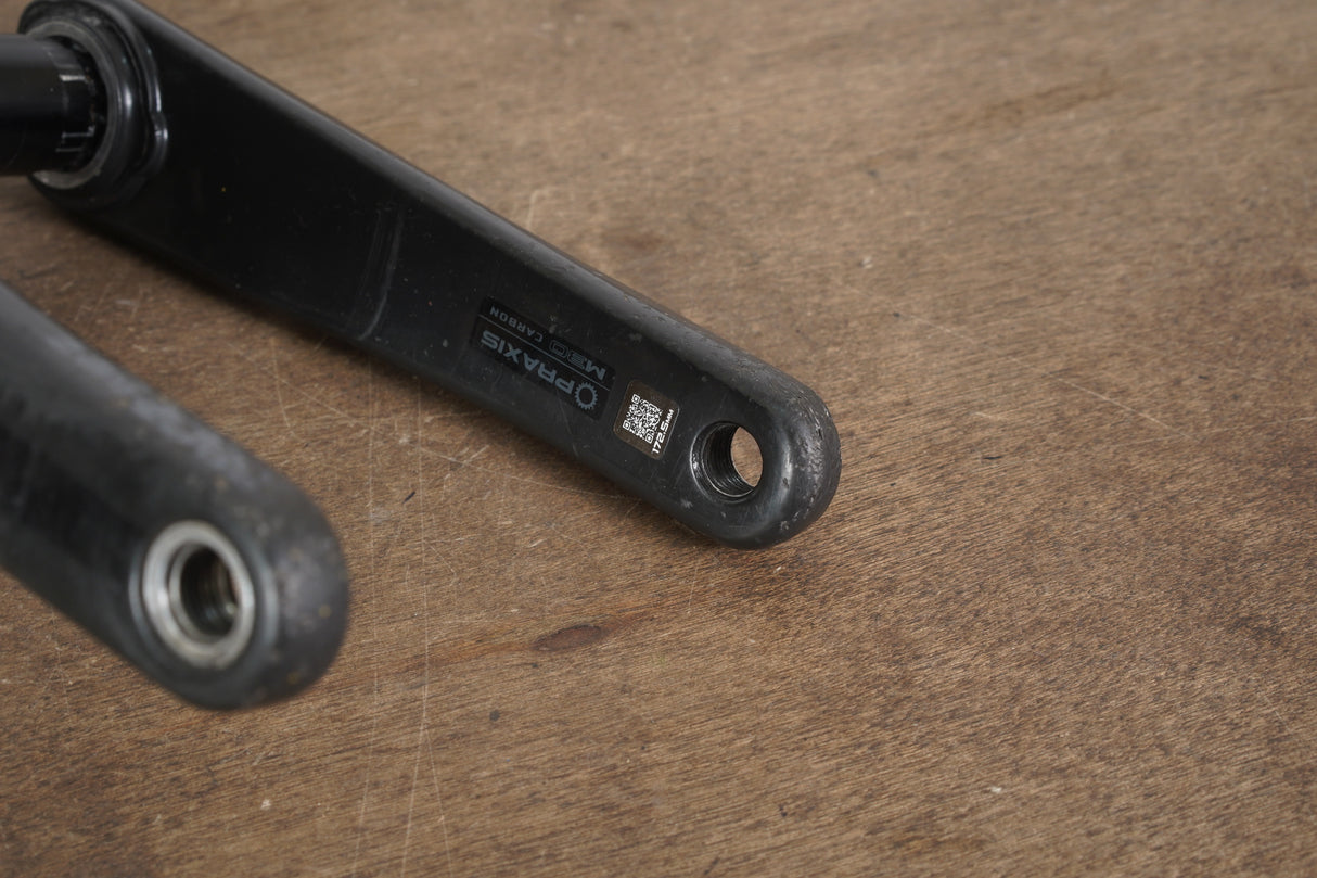 172.5mm 42T 1x M30 Praxis Works Zayante Power2Max Power Meter Road Crankset