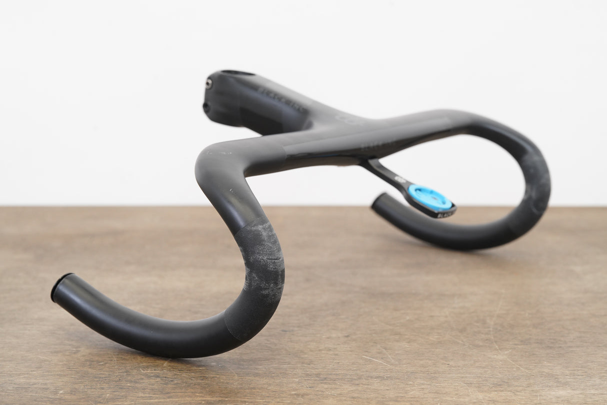 40cm 120mm -6 Degree Black Inc. Carbon Barstem Handlebar + Mount 1 1/8"