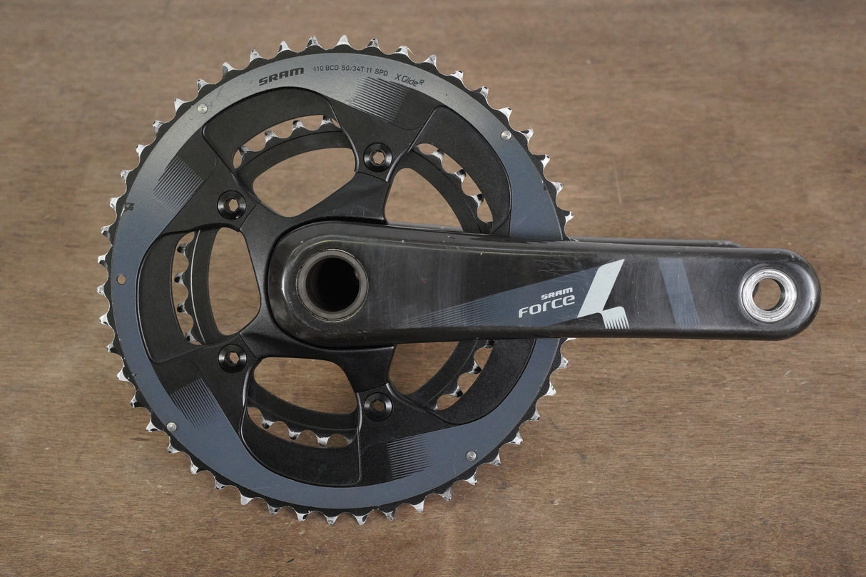 175mm 50/34T GXP SRAM Force 1 11 Speed Road Crankset
