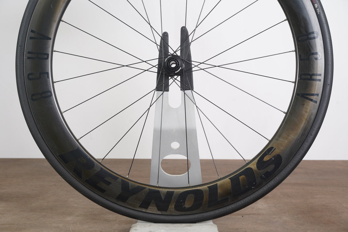 Reynolds AR58/AR62 Carbon Tubeless Clincher Disc Wheelset Shimano/SRAM 11