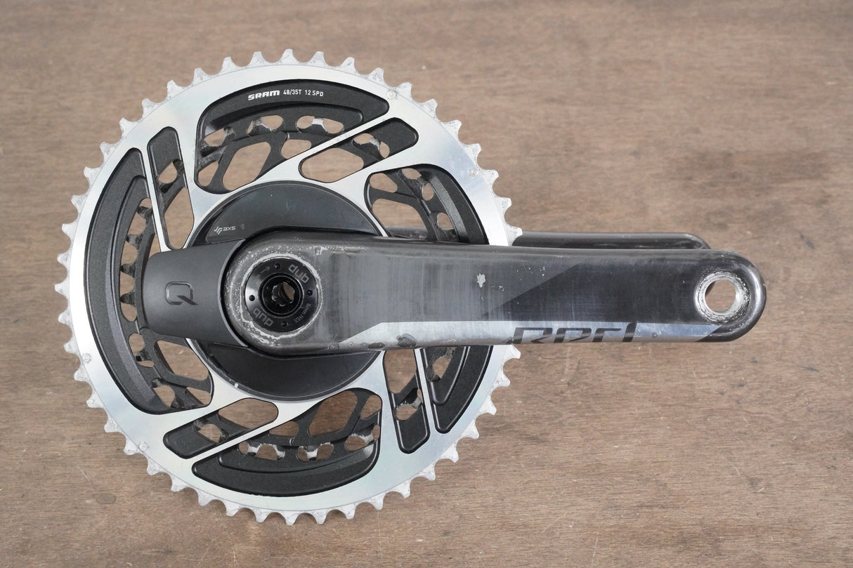 172.5mm 48/35T DUB SRAM Red AXS Quarq 12 Speed Power Meter Crankset