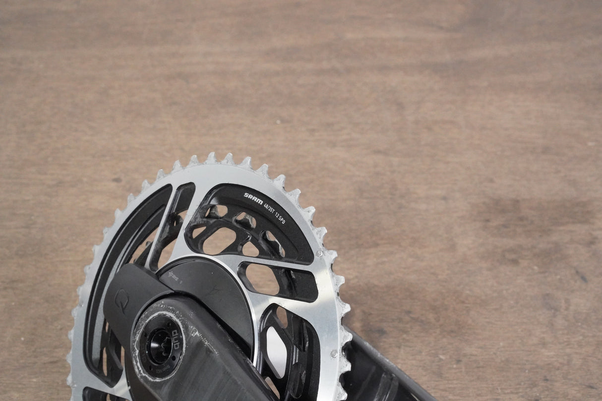 172.5mm 48/35T DUB SRAM Red AXS Quarq 12 Speed Power Meter Crankset