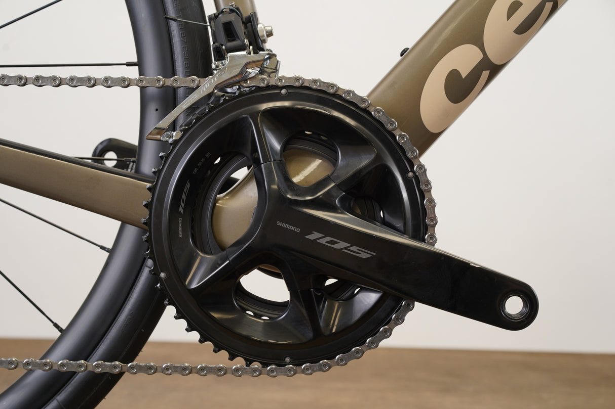 2026 56cm Cervelo Caledonia Mocha Shimano 105 R7120 Carbon Disc Brake Road Bike