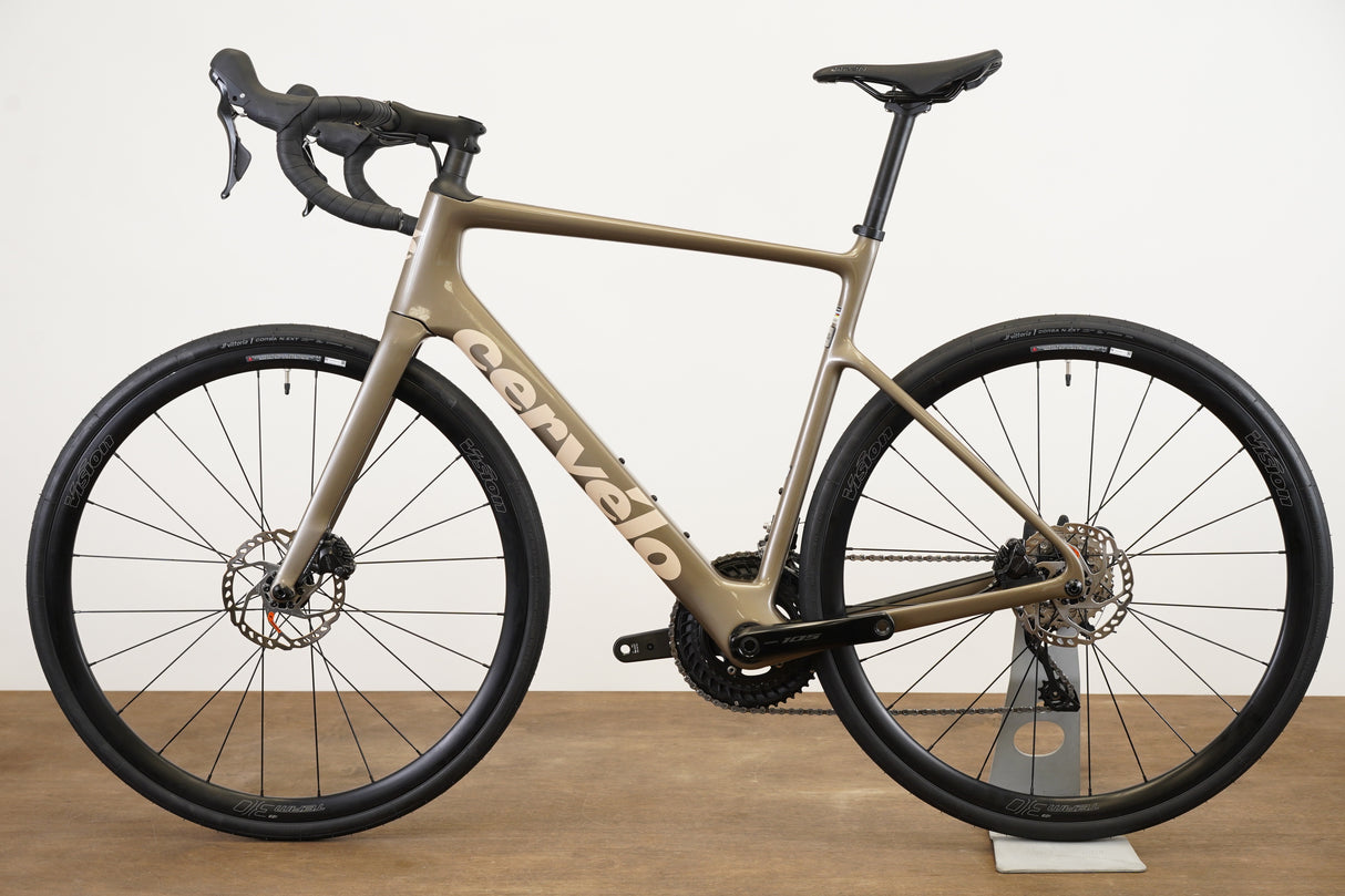 2026 56cm Cervelo Caledonia Mocha Shimano 105 R7120 Carbon Disc Brake Road Bike