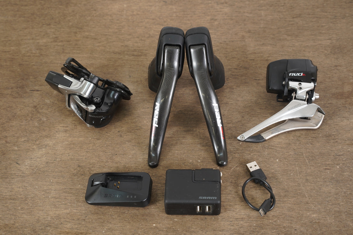 SRAM Red eTap 11 Speed Wireless Electronic Rim Brake Groupset + Charger