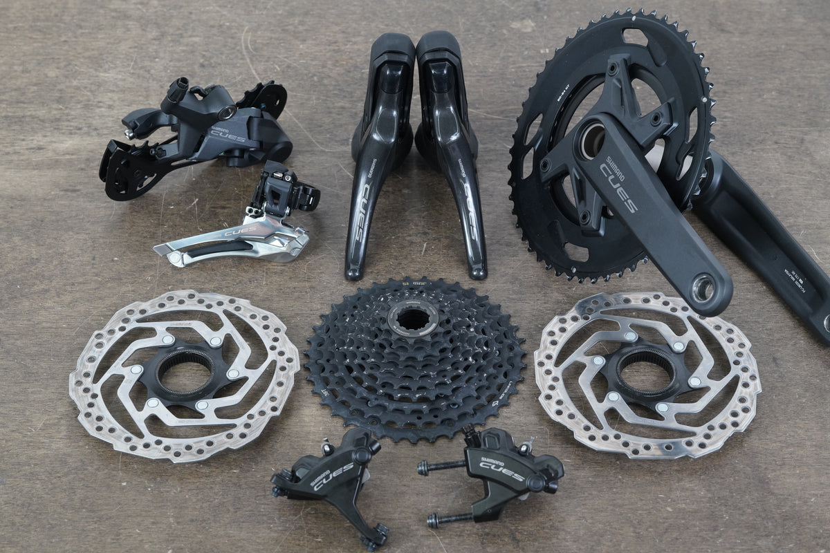 Shimano Cues U6000 10 Speed Mechanical Disc Brake Road Full Groupset