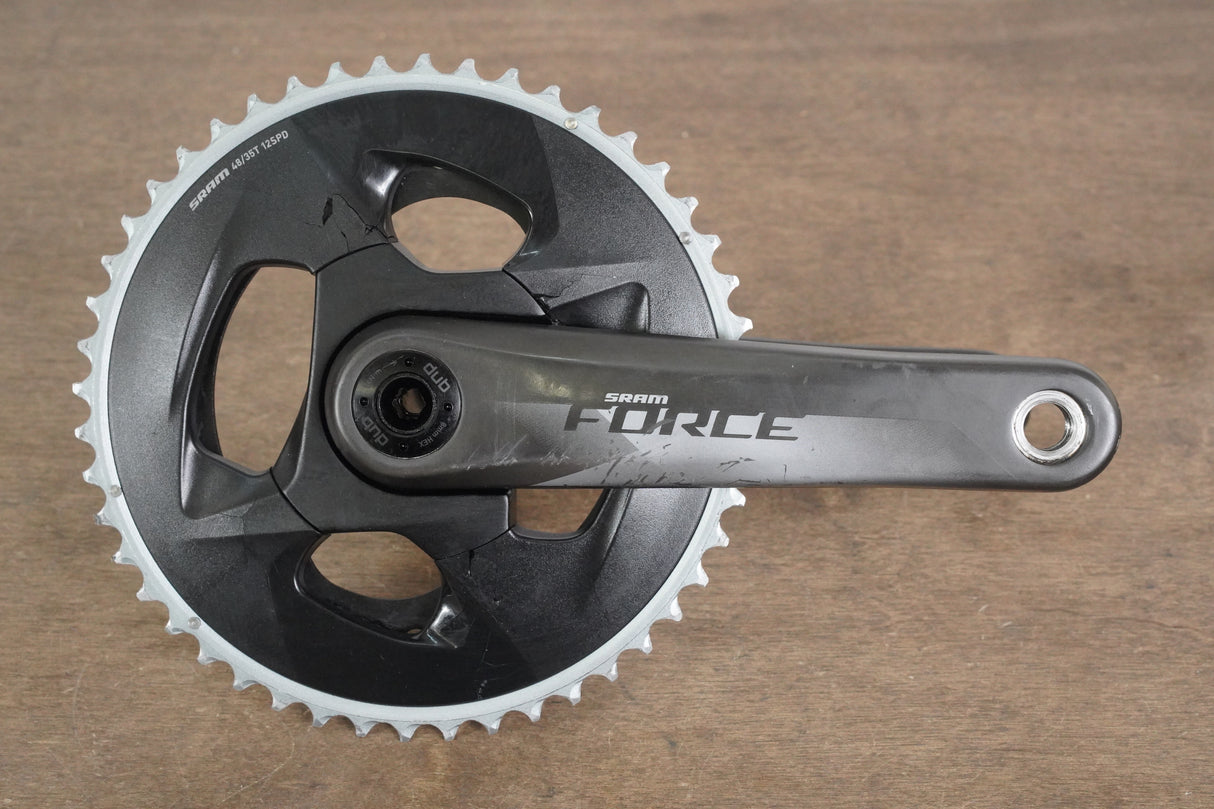 175mm 48/35T DUB SRAM Force AXS 12 Speed Road Crankset