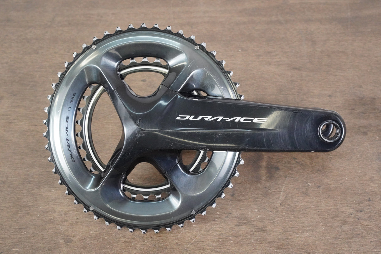 175mm 50/34T Shimano Dura-Ace FC-R9100 11 Speed Crankset 9100