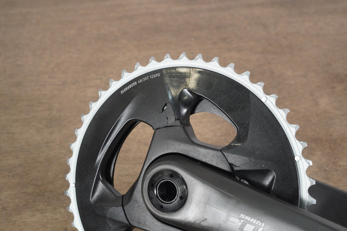 175mm 48/35T DUB SRAM Force AXS 12 Speed Road Crankset