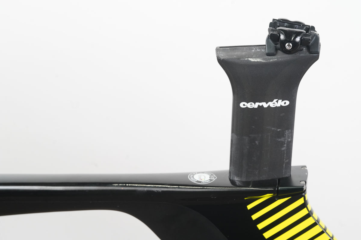 48cm Cervelo P5 TT Triathlon Carbon Rim Brake TT Triathlon Frameset + Cockpit