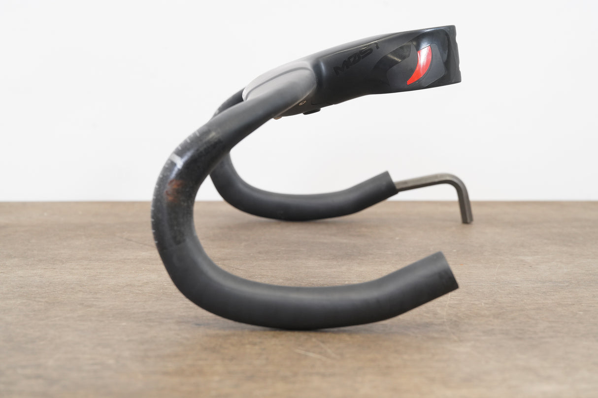 38cm 100mm Pinarello MOST Talon Ultra Carbon Integrated Barstem Handlebar 1 1/8"