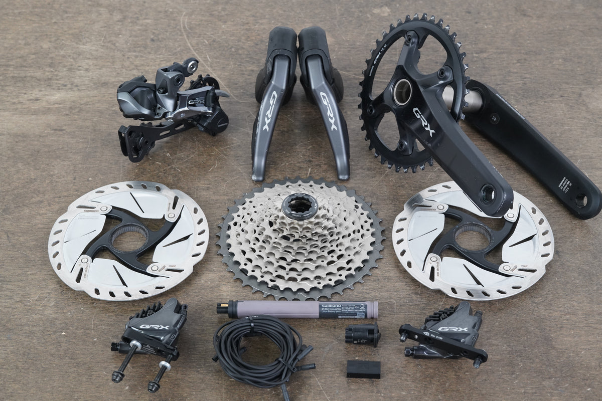 Shimano GRX RX815 Di2 1x11 Speed Electronic Hydraulic Disc Full Groupset RX 815