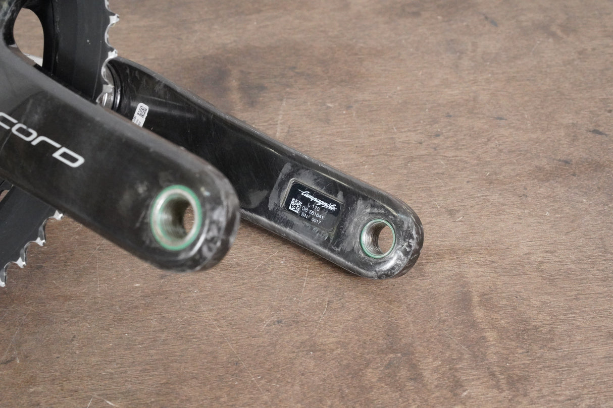 170mm 52/36T Campagnolo Record 12 Speed Carbon Road Crankset