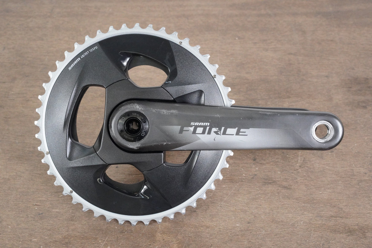 175mm 48/35T DUB SRAM Force AXS 12 Speed Road Crankset