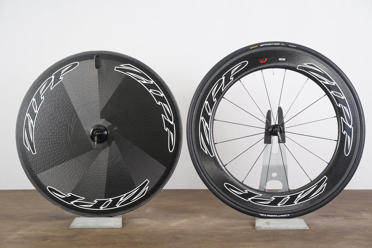 Zipp 808 Firecrest/900 Disc Carbon Tubular Rim Brake Wheelset Shimano/SRAM 11