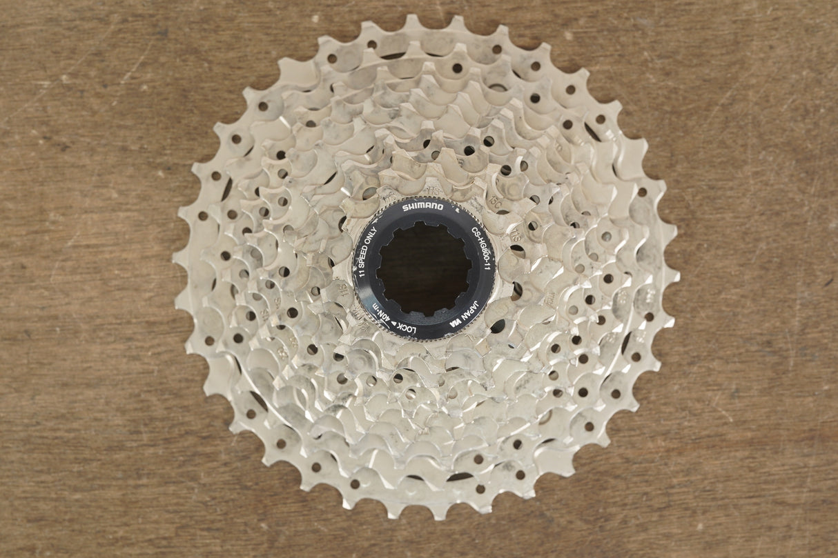 11-34T Shimano Ultegra CS-HG800-11 11 Speed Cassette 336g