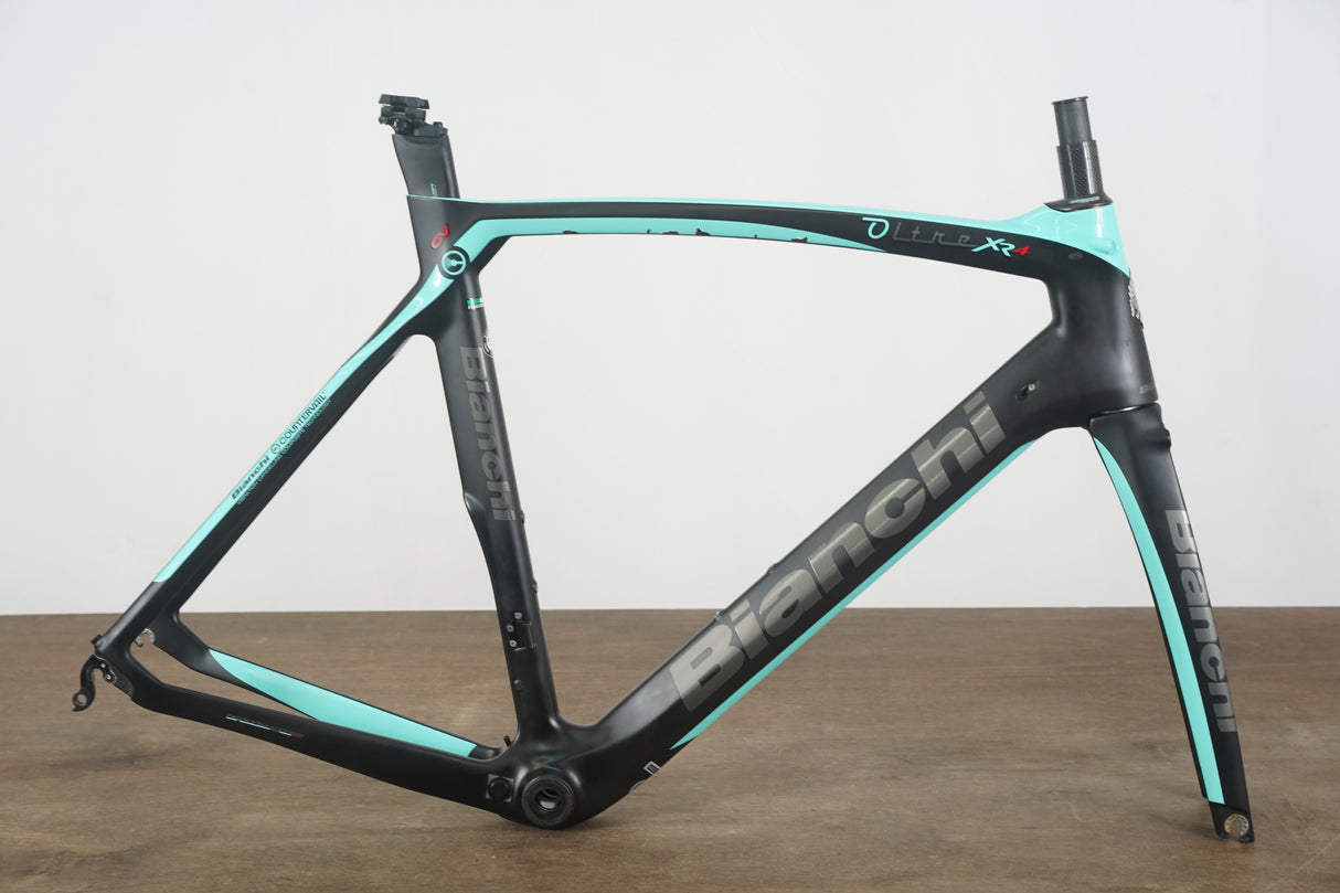 59cm Bianchi Oltre XR4 CV Carbon Aero Rim Brake Road Frameset