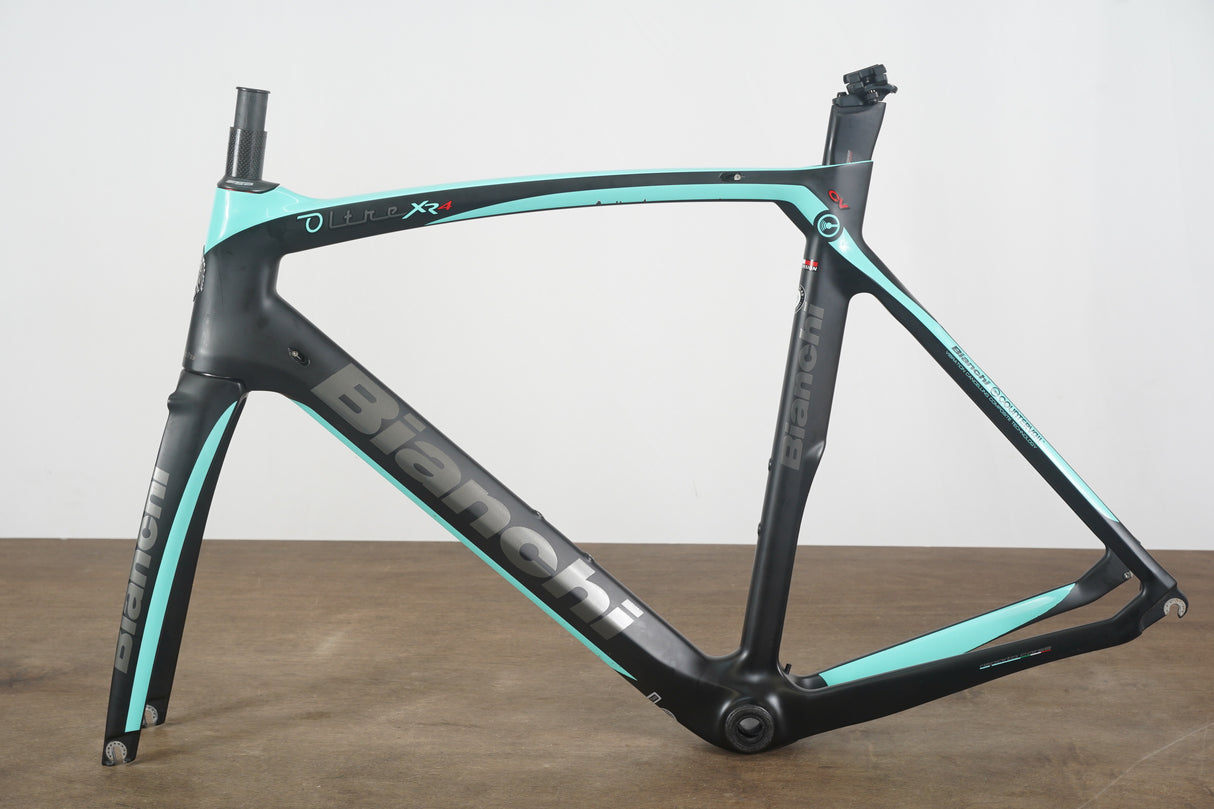 59cm Bianchi Oltre XR4 CV Carbon Aero Rim Brake Road Frameset