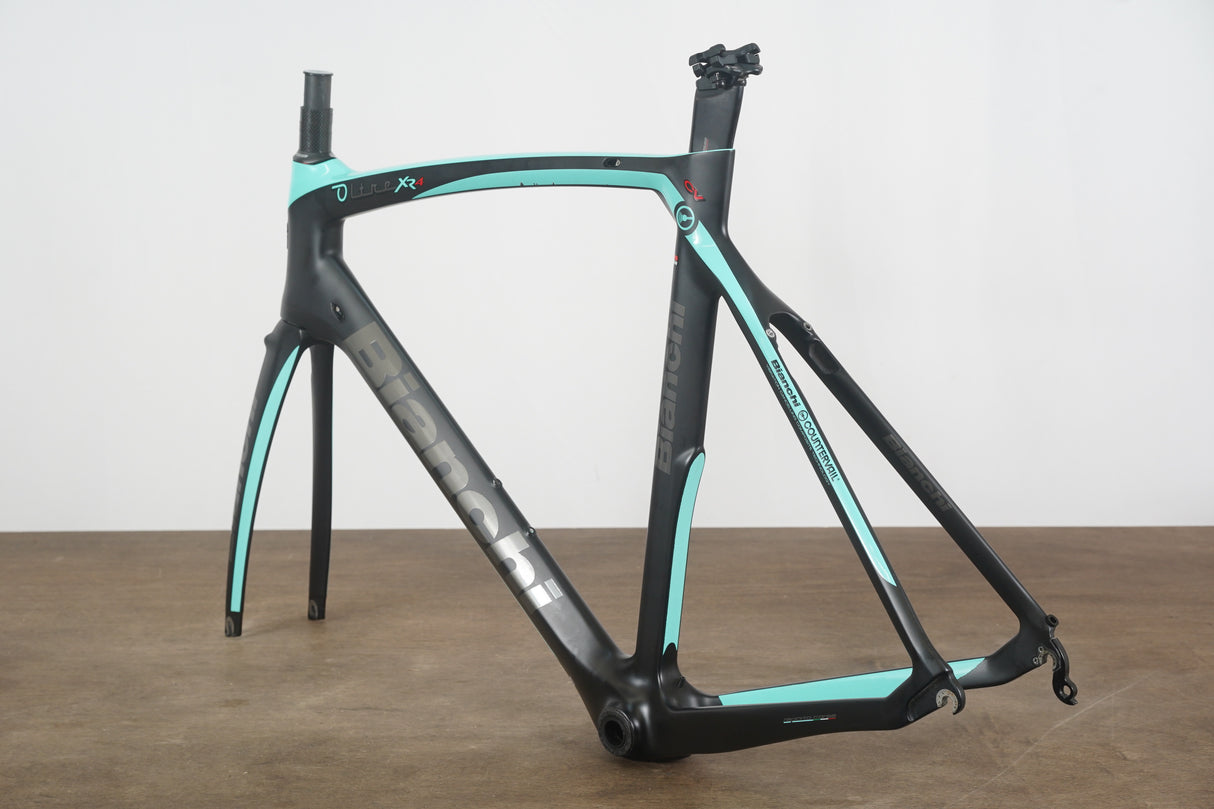 59cm Bianchi Oltre XR4 CV Carbon Aero Rim Brake Road Frameset