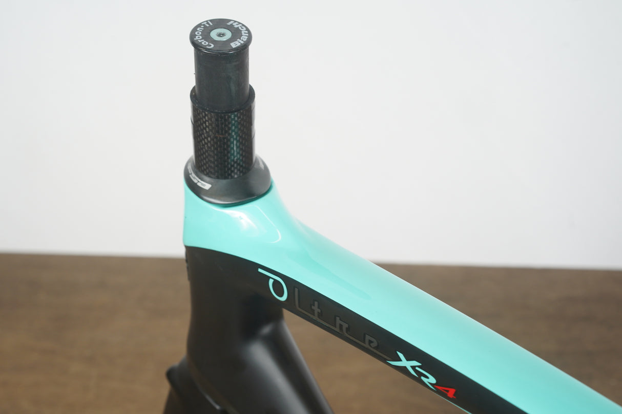 59cm Bianchi Oltre XR4 CV Carbon Aero Rim Brake Road Frameset