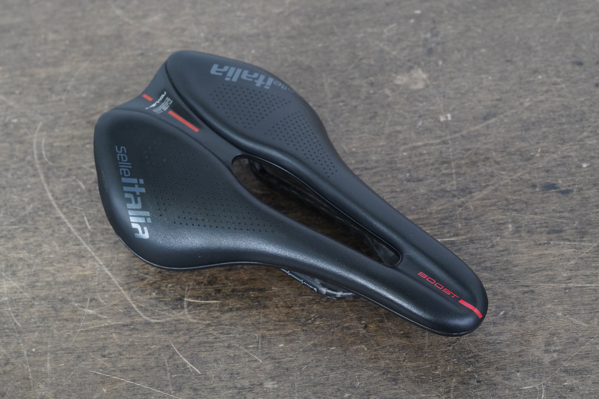 145mm Selle Italia Novus Boost Evo Kit Carbonio Superflow Road Bike Saddle 184g