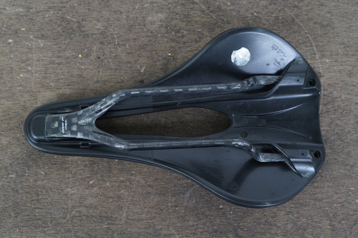 145mm Selle Italia Novus Boost Evo Kit Carbonio Superflow Road Bike Saddle 184g