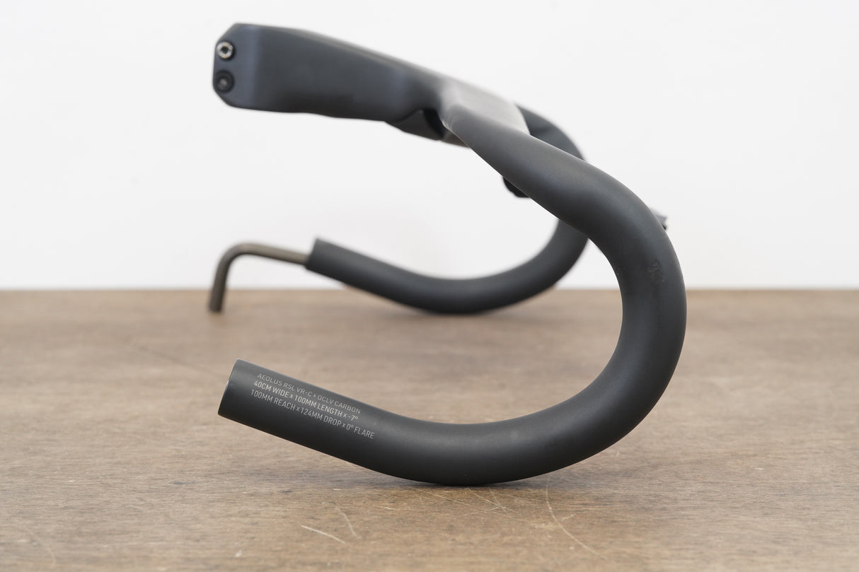 40cm 100mm -7 Degree Bontrager Aeolus RSL VR-C Carbon Barstem Handlebar 1 1/8"