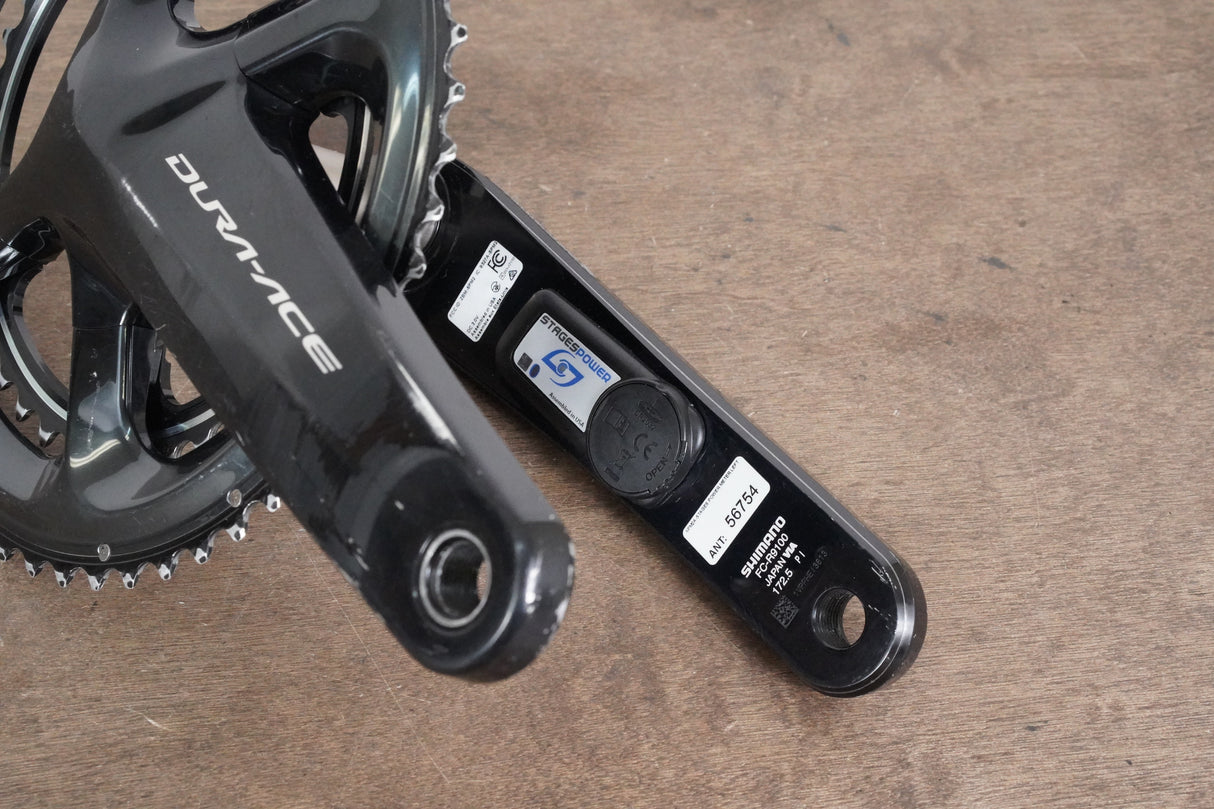 172.5mm 53/39T Dura-Ace FC-R9100 Stages Power Meter Crankset 9100