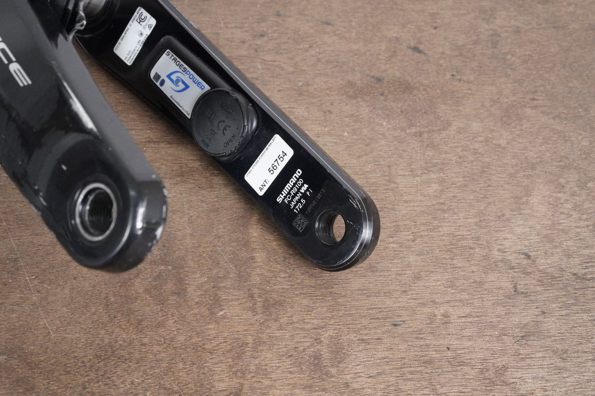 172.5mm 53/39T Dura-Ace FC-R9100 Stages Power Meter Crankset 9100