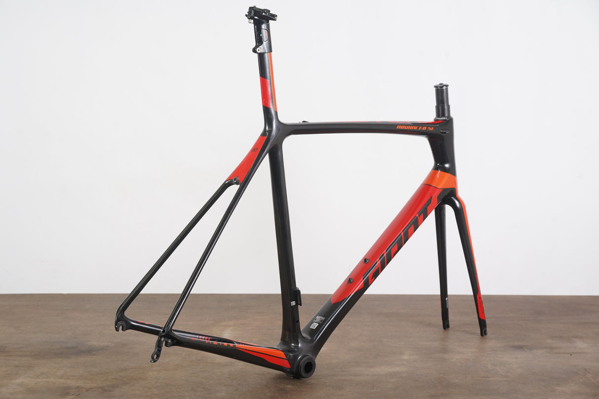 L (Large) Giant TCR Advanced SL ISP Carbon Rim Brake Road Frameset