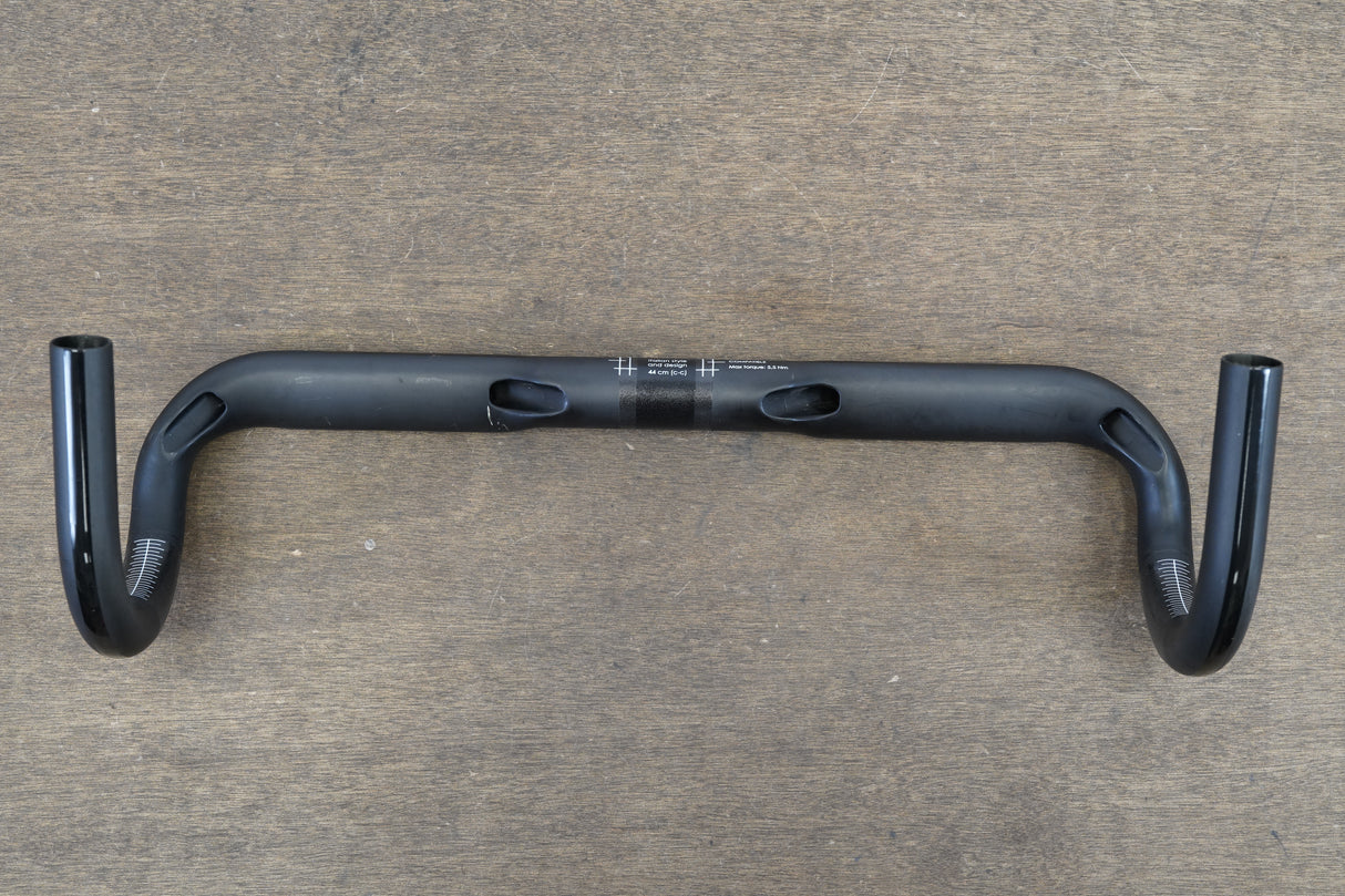44cm 3T Tornova Team Stealth Carbon Traditional Bend Road Handlebar 31.8mm