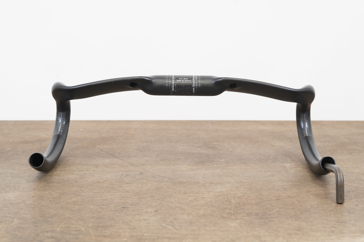 42cm Carbon Aero Compact Road Handlebar 31.8mm