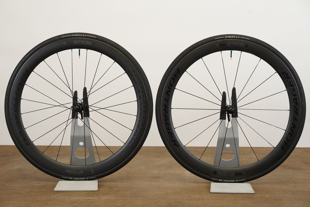 Bontrager Aeolus Pro 5 TLR Carbon Tubeless Clincher Rim Brake Wheelset 11 Speed