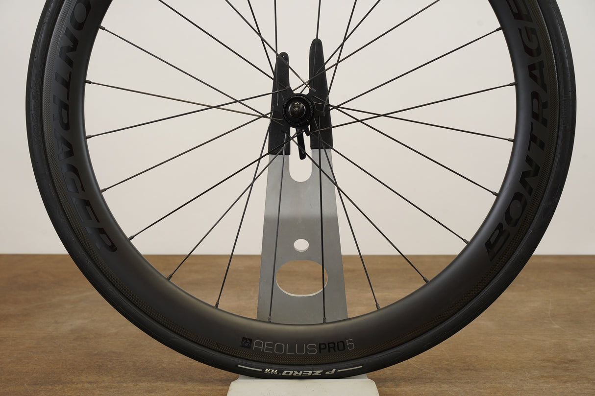 Bontrager Aeolus Pro 5 TLR Carbon Tubeless Clincher Rim Brake Wheelset 11 Speed
