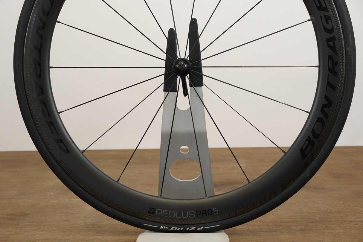 Bontrager Aeolus Pro 5 TLR Carbon Tubeless Clincher Rim Brake Wheelset 11 Speed