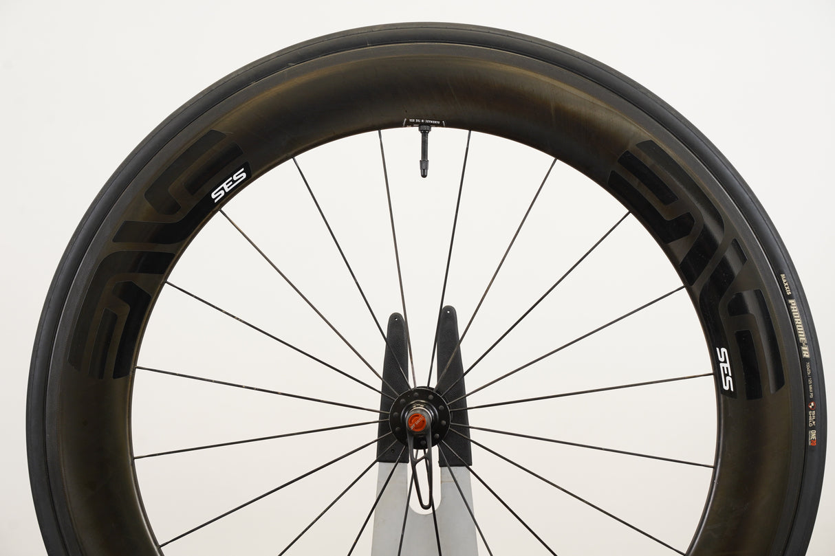 ENVE SES 7.8 Gen 2 CycleOps DT Swiss 240s Carbon Tubeless Rim Wheelset 11 Speed