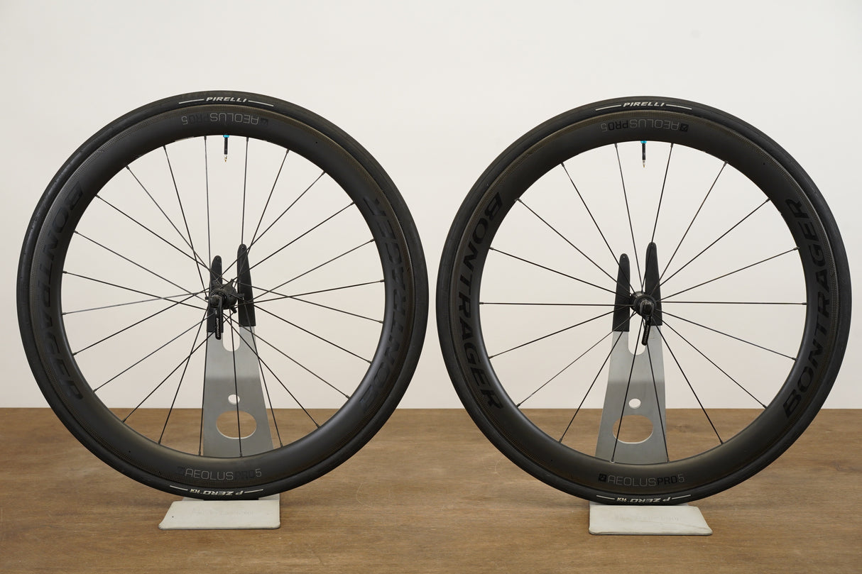 Bontrager Aeolus Pro 5 TLR Carbon Tubeless Clincher Rim Brake Wheelset 11 Speed