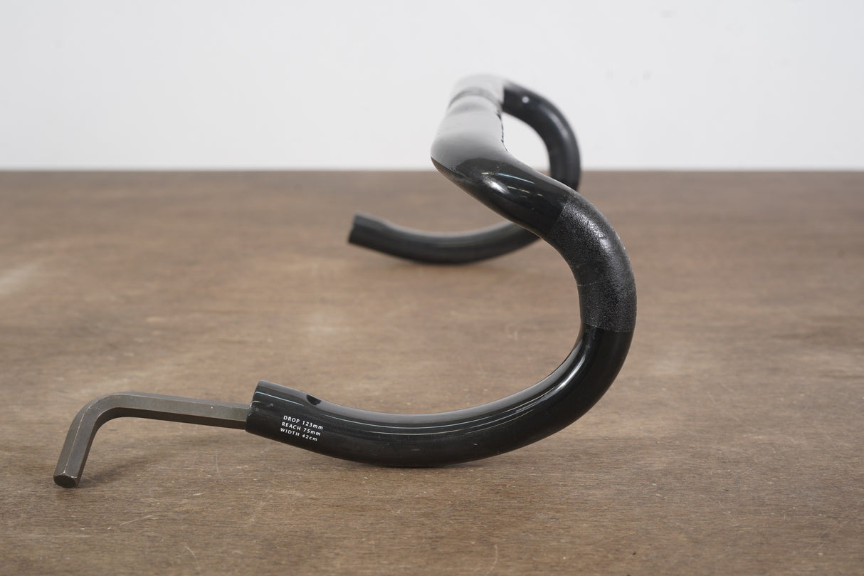 42cm Specialized S-WORKS Shallow Bend Carbon Compact Road Handlebar 31.8mm
