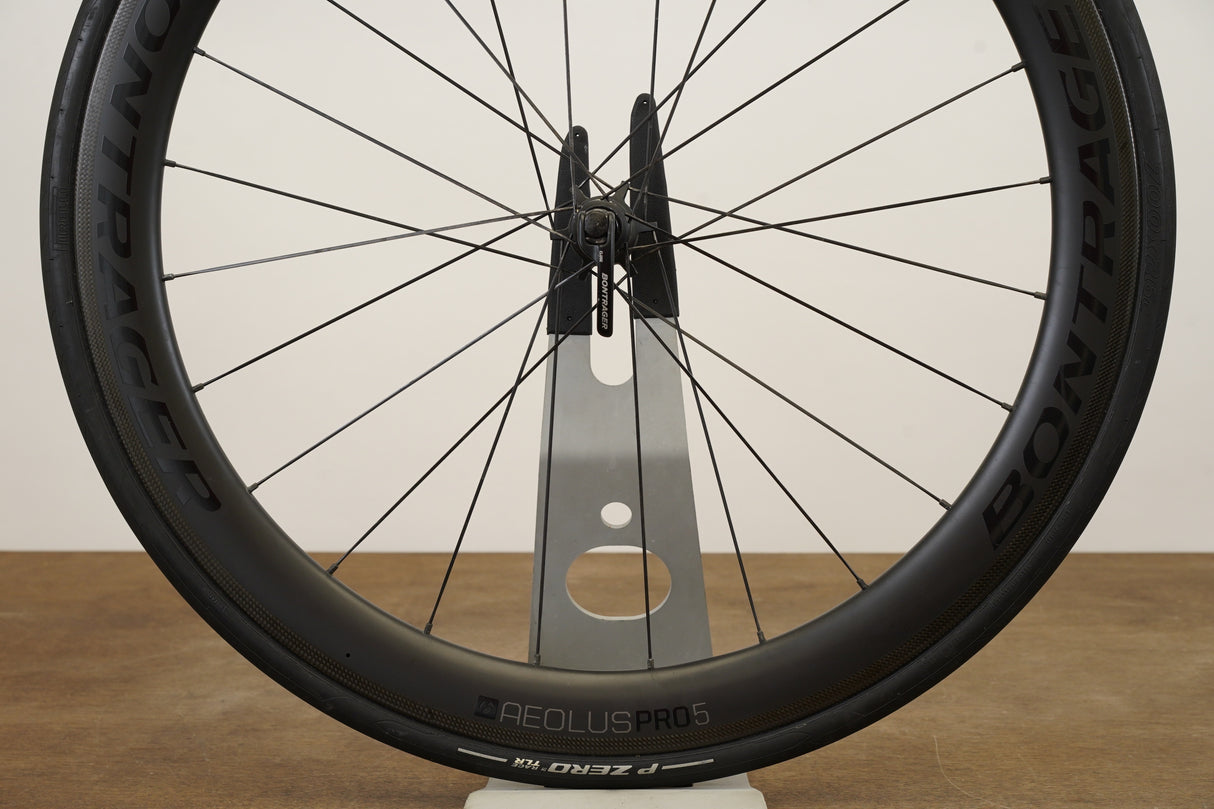Bontrager Aeolus Pro 5 TLR Carbon Tubeless Clincher Rim Brake Wheelset 11 Speed