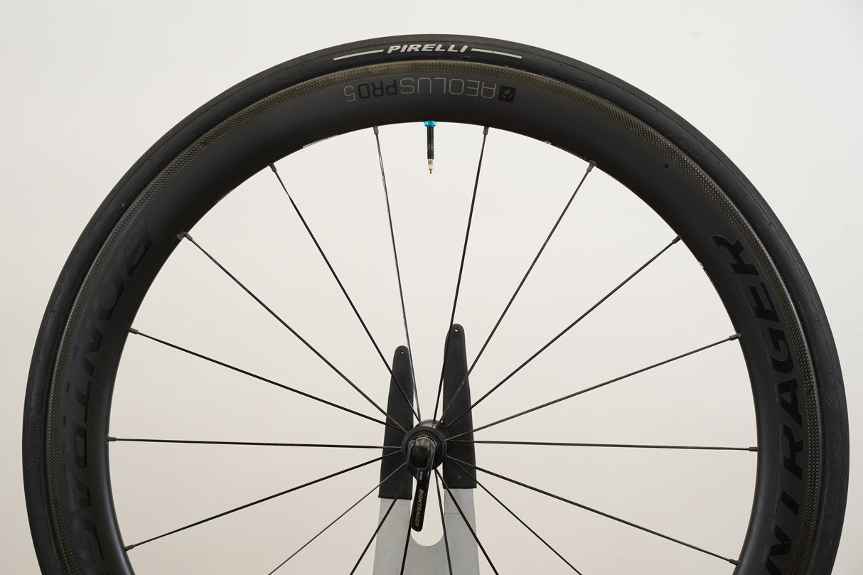 Bontrager Aeolus Pro 5 TLR Carbon Tubeless Clincher Rim Brake Wheelset 11 Speed
