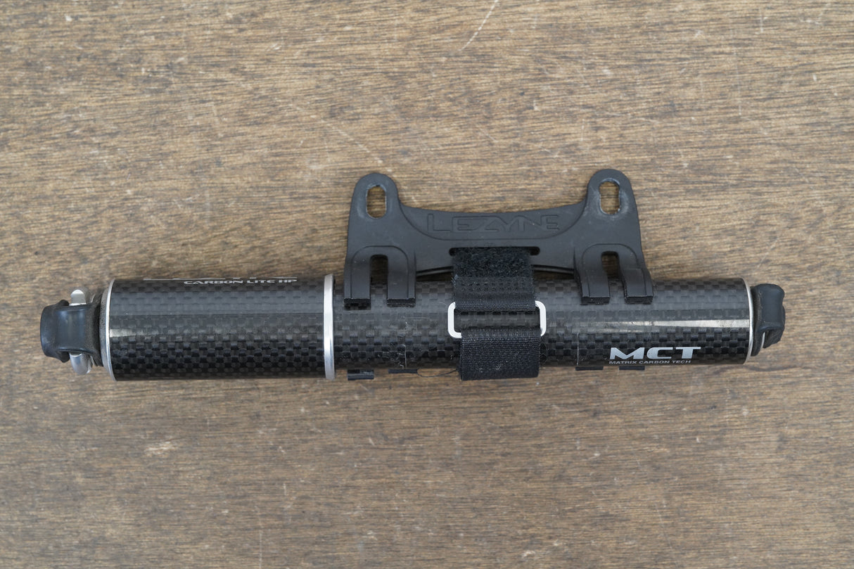 Lezyne Carbon Lite HP Pump + Mount Road Gravel CX Bike