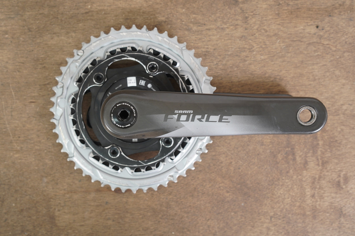 175mm 48/35T GXP SRAM Force AXS Quarq Power Meter Crankset