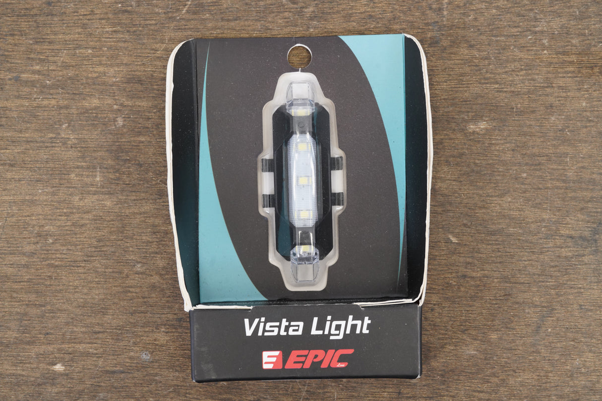 NEW Epic Vista Light Red LED Rear Light Cycling Road Gravel CX Bike