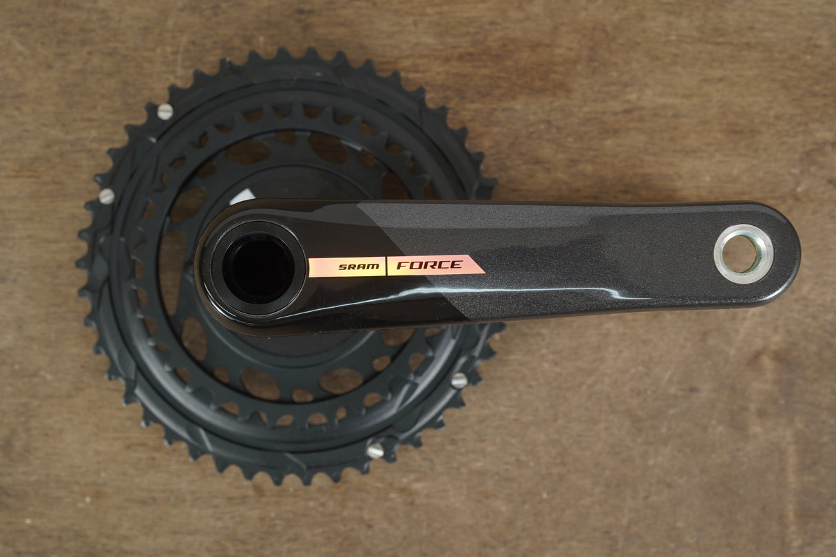 165mm 46/33T DUB SRAM Force AXS D2 12 Speed Road Crankset