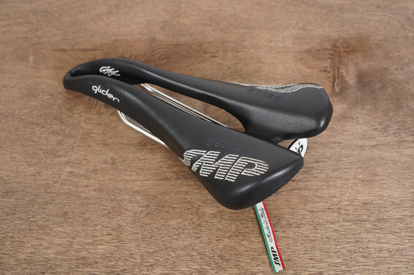 136mm Selle SMP Glider Stainless Steel Rail Road Saddle 293g